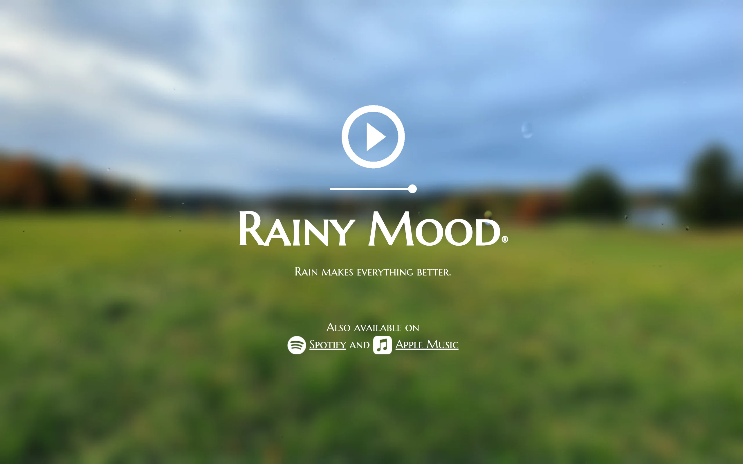 Rainy Mood - 雨声助眠学习-1
